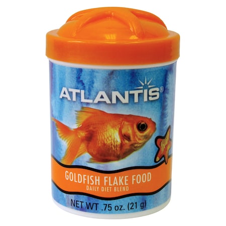 Wardley Atlantis Fresh Seafood Flakes Fish Food 0.75 oz A01261
